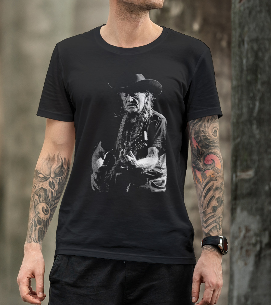 Retro Vintage Willie Nelson Legends Live Forever Iconic Country Music Star T-Shirt
