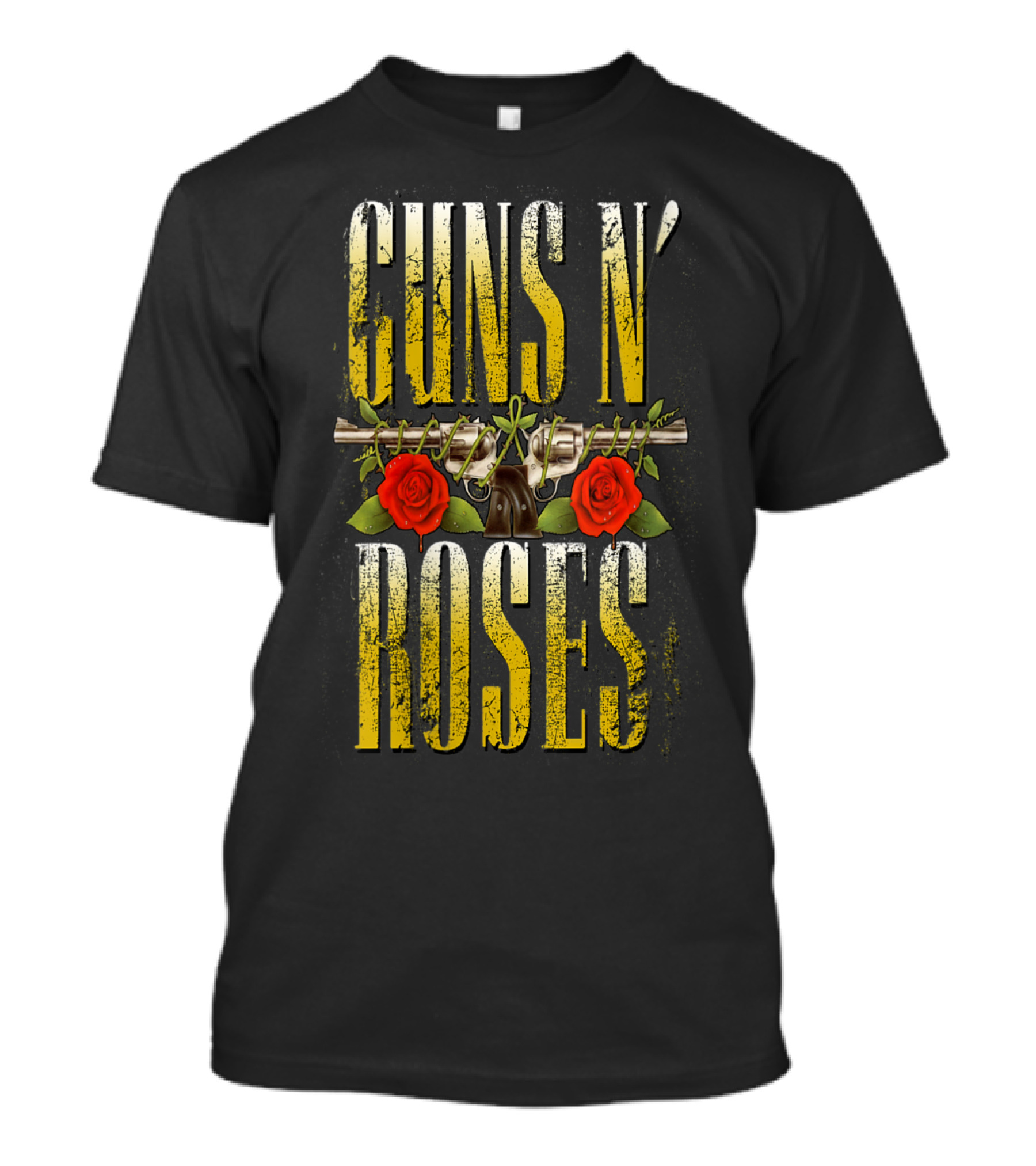 Guns N' Roses Barbed Roses And Revolvers T-Shirt