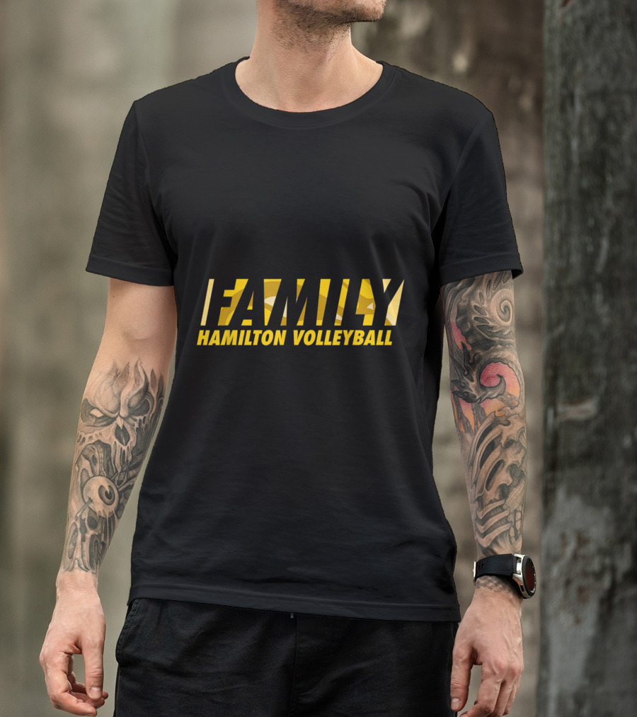 Family Hamilton Volleyball T-Shirt