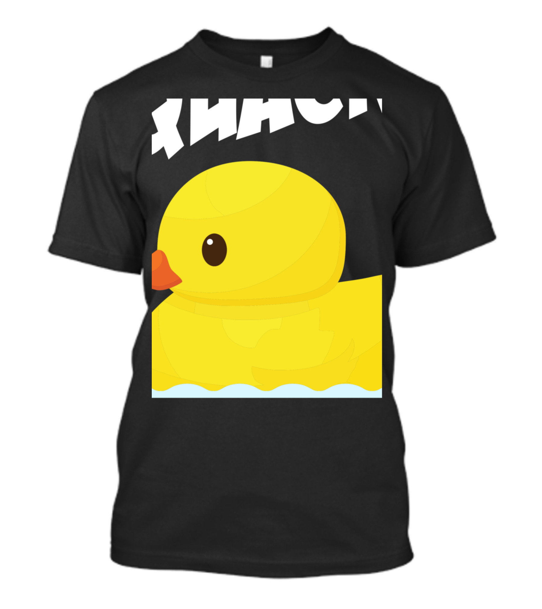 RELEASE THE QUACKIN Funny Yellow Rubber Duck Splash T-Shirt