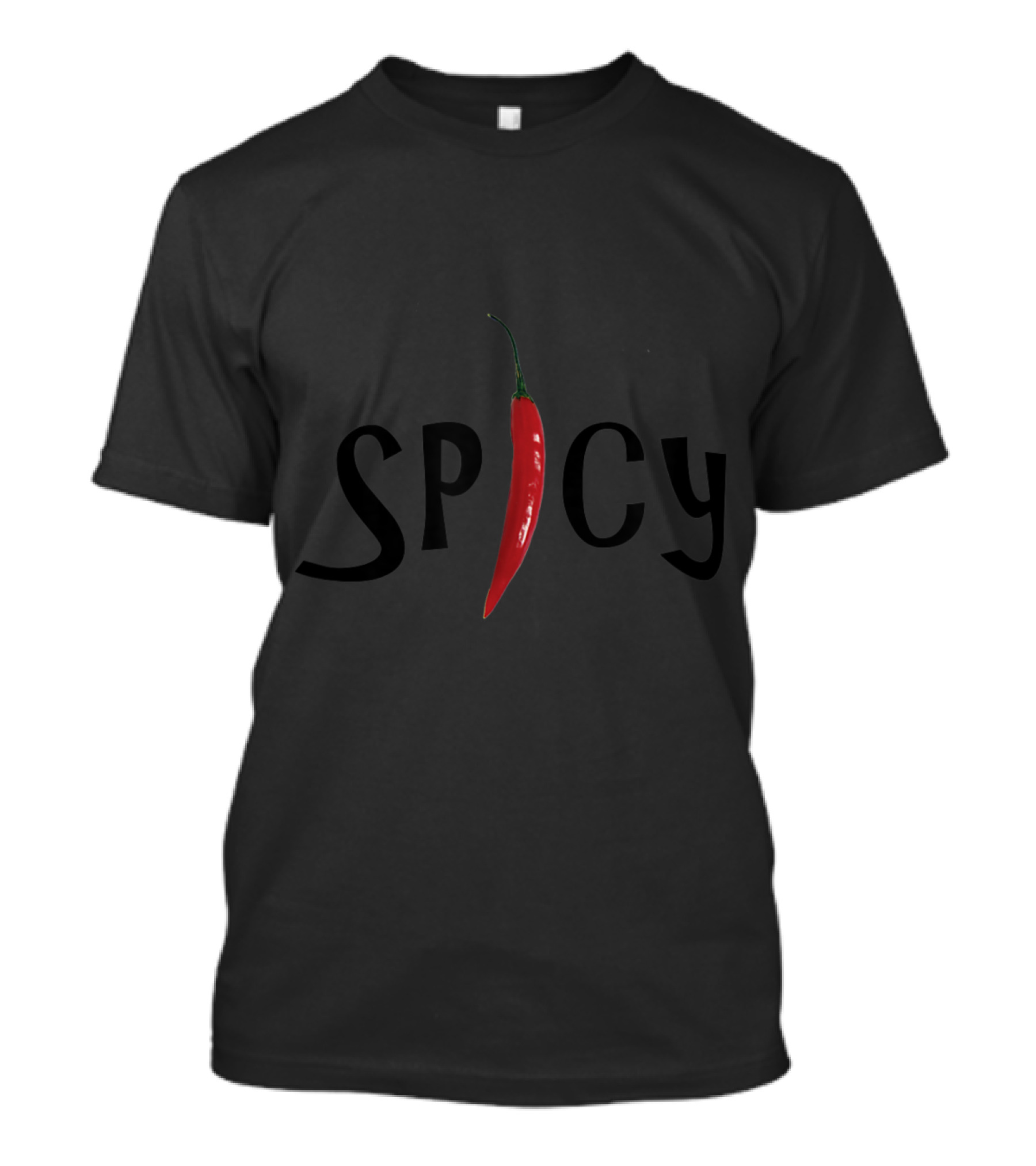 Spicy Hottie Chili Pepper Funny T-Shirt