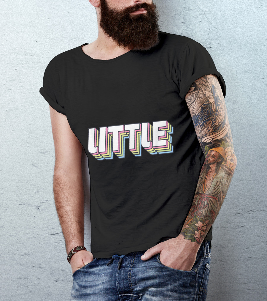 Retro Little Sister Big Reveal Sorority Big Little Week T-Shirt