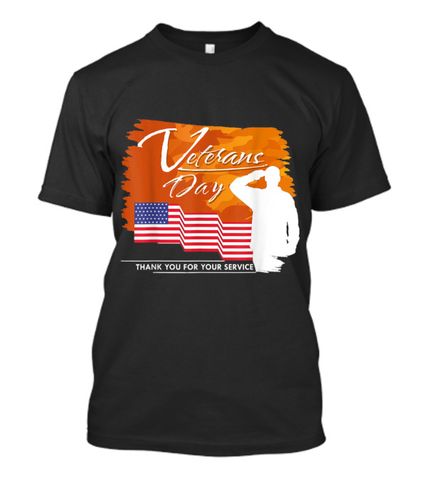 Veterans Day Thank You For Your Service Patriotic Best For Your Friends And Family T-Shirt