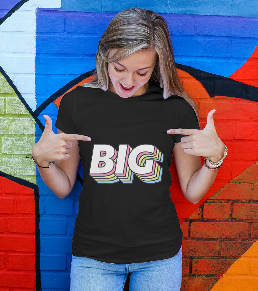 Retro Big Sorority Sister Reveal Big Little Week T-Shirt