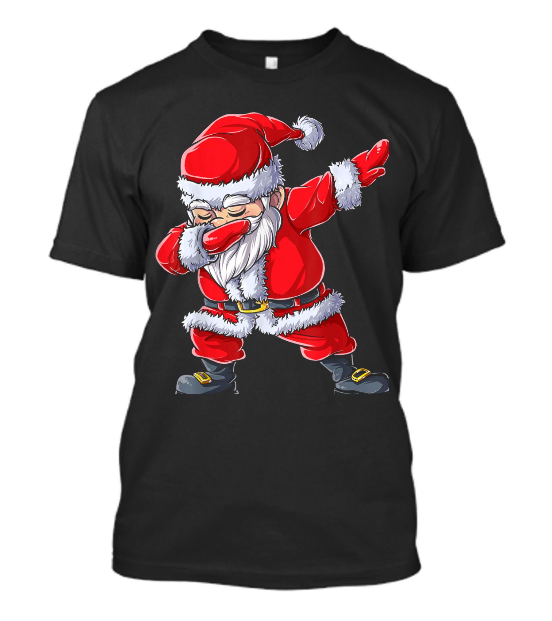 Dabbing Santa Claus Christmas Kids Dab Santa Costume T-Shirt