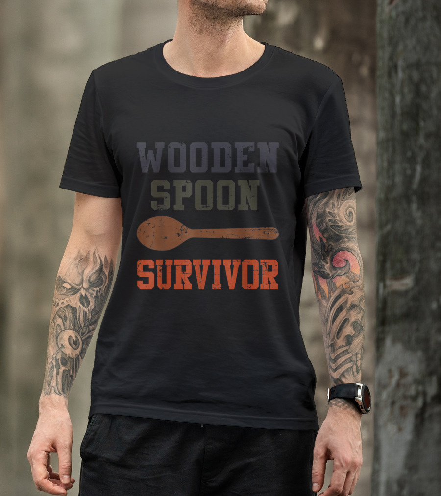 Wooden Spoon Survivor Vintage T-Shirt