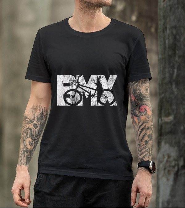 Vintage BMX Racing Fan Bike Cool T-Shirt