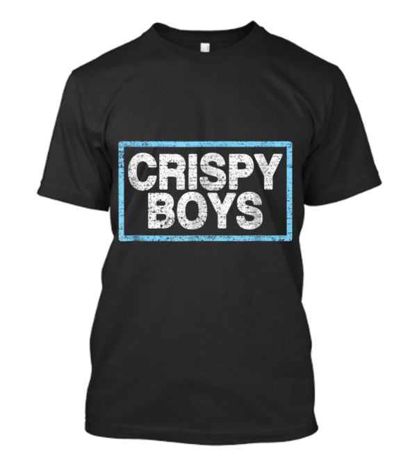Crispy Boys Vintage Look Beer Party Retro Boxed T-Shirt