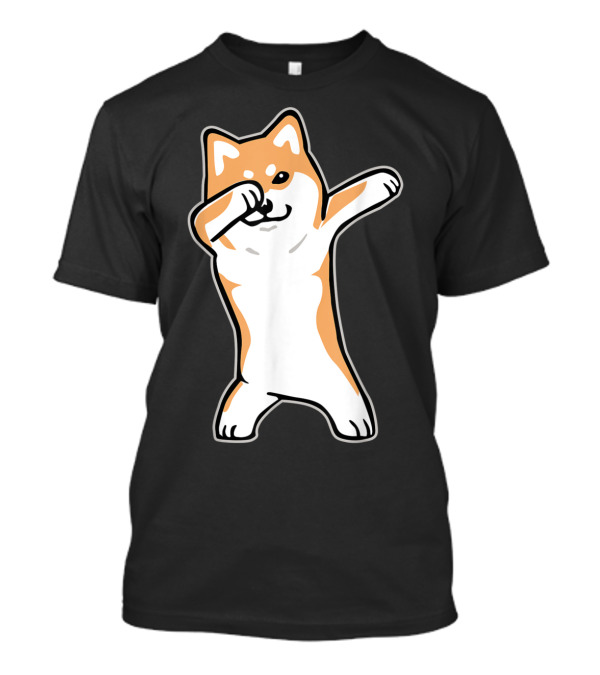 Dog Meme Dabbing Shiba Inu Doge T-Shirt