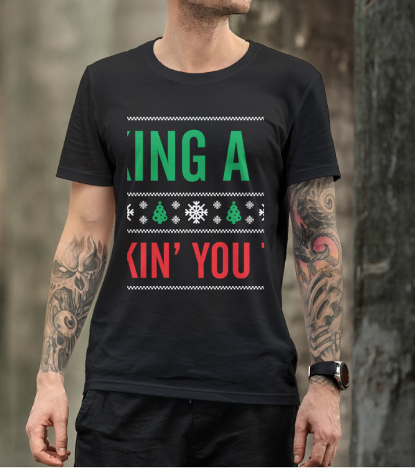 Making A Fist Knocking You Out Christmas T-Shirt