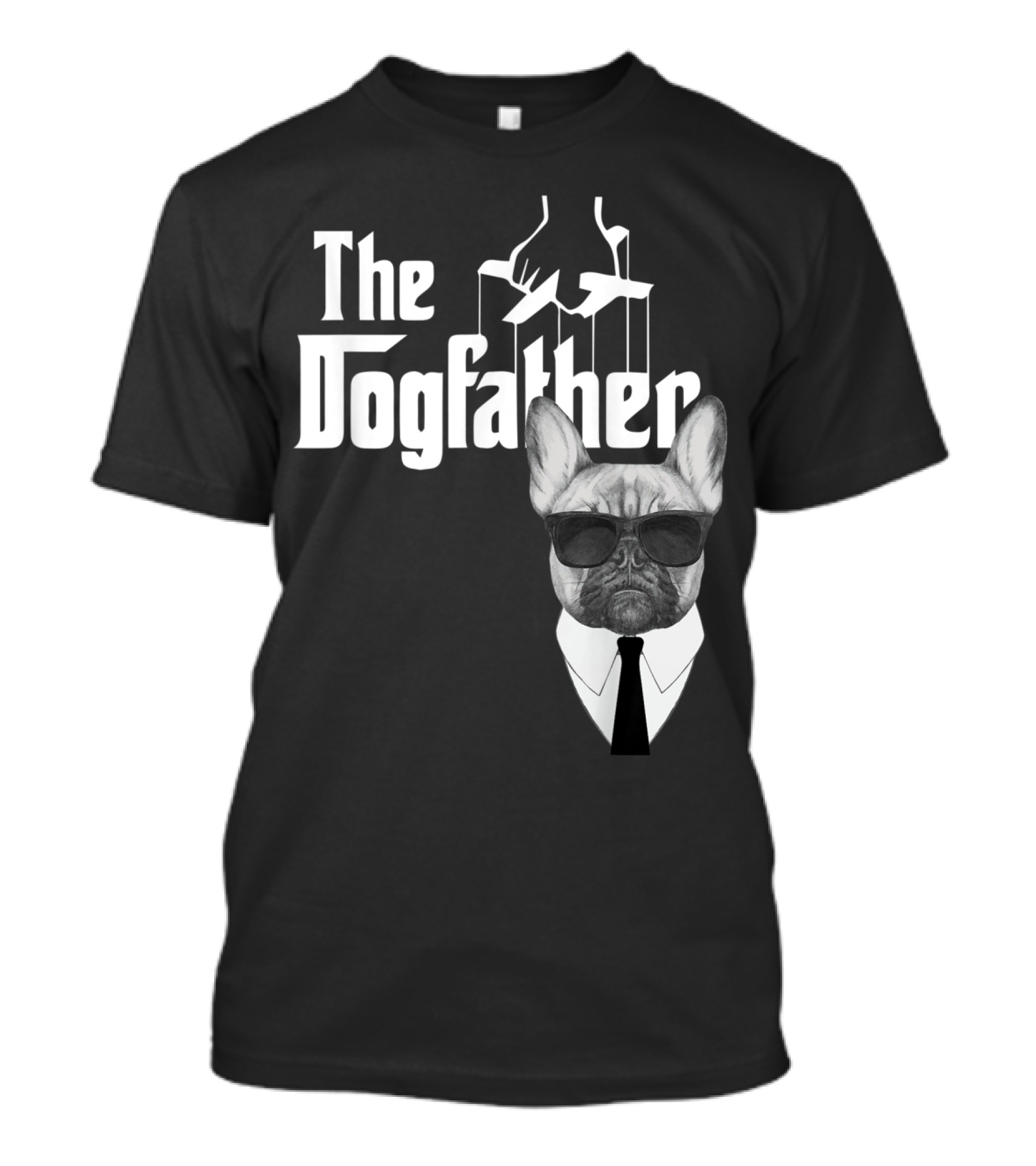 The Dogfather French Bulldog Frenchie With Mafia T-Shirt
