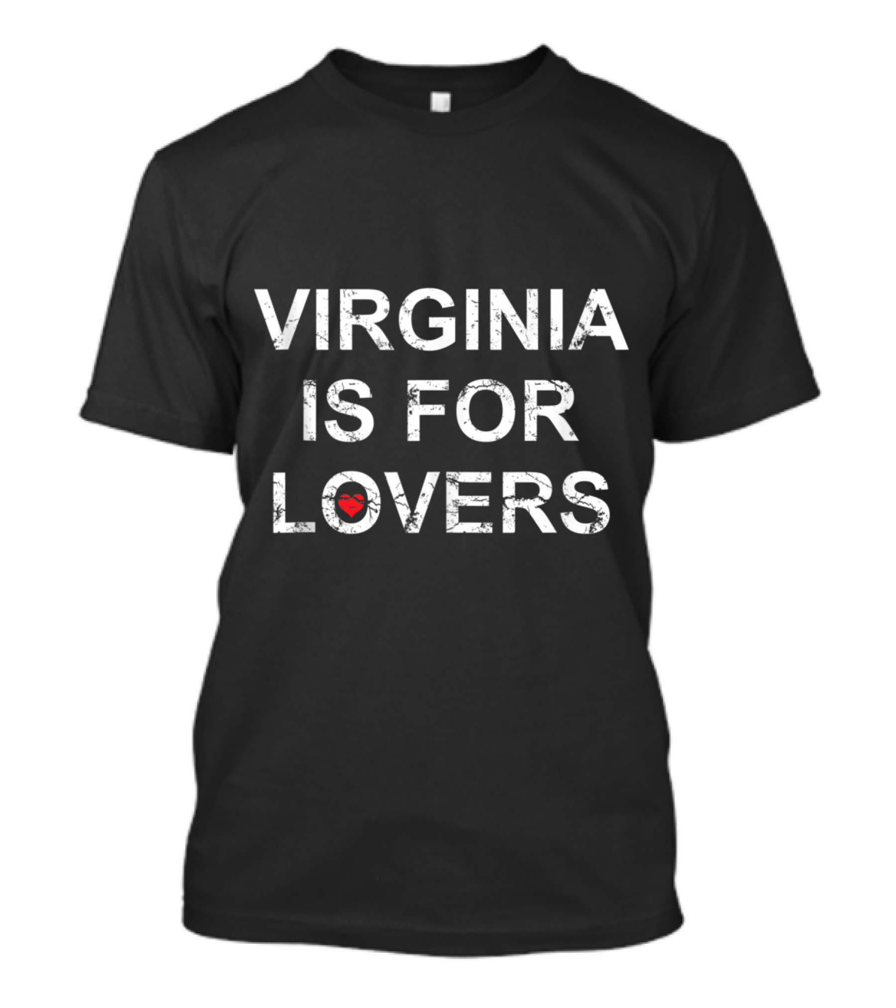 VIRGINIA IS FOR LOVERS Heart T-Shirt