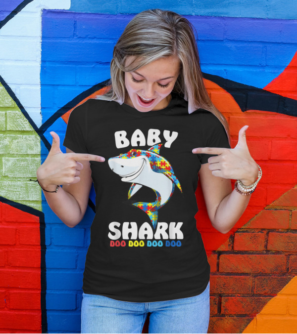 Baby Shark Doo Doo Doo Doo Puzzle T-Shirt