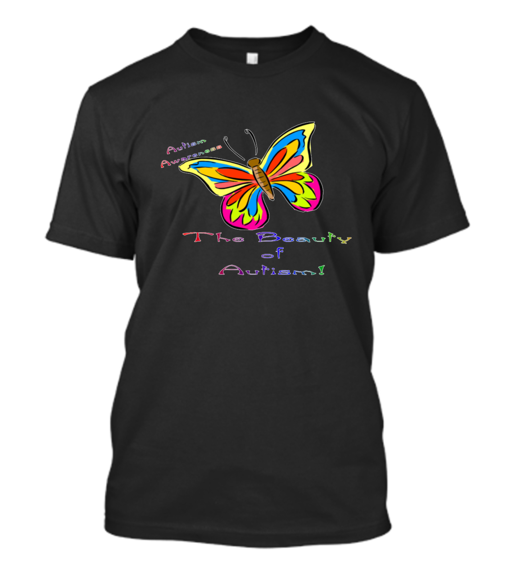 Autism Awareness The Beauty Of Autism Butterfly T-Shirt