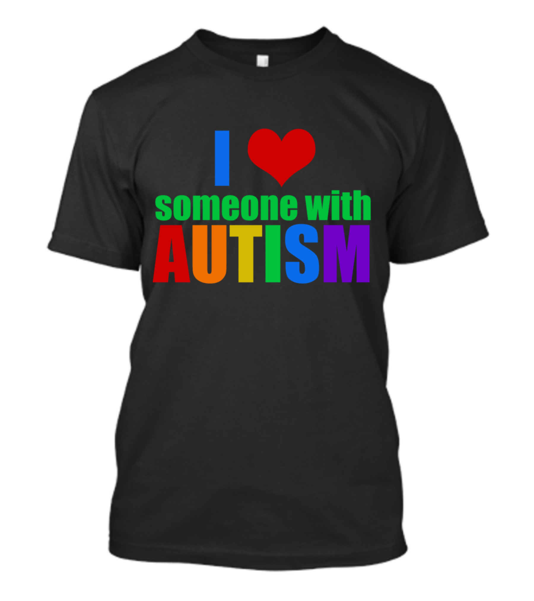 I Love Someone With Autism T-Shirt