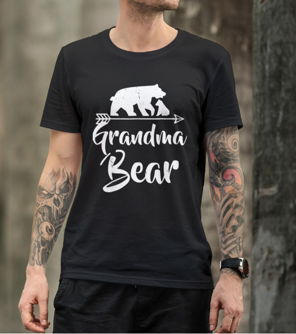 Grandma Bear With Bear And Arrow T-Shirt