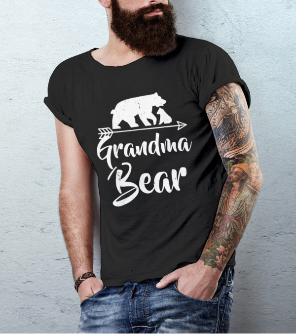 Grandma Bear With Bear And Arrow T-Shirt