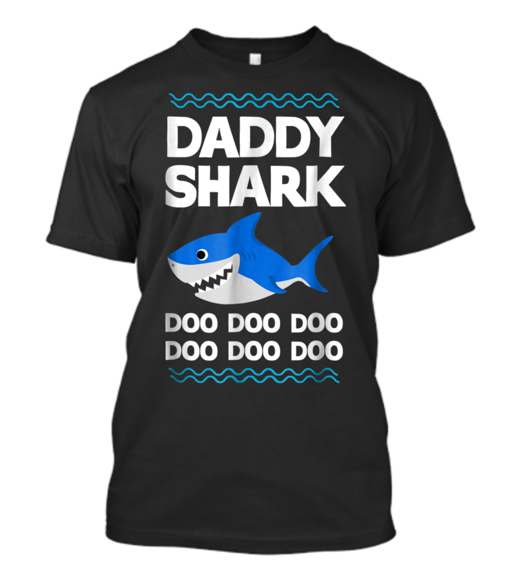 Daddy Shark Doo Doo Doo Doo Baby Mommy Kids Video T-Shirt