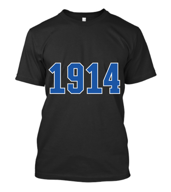 Blu Phi GOMAB 1914 Sigma Fraternity Founding Year T-Shirt