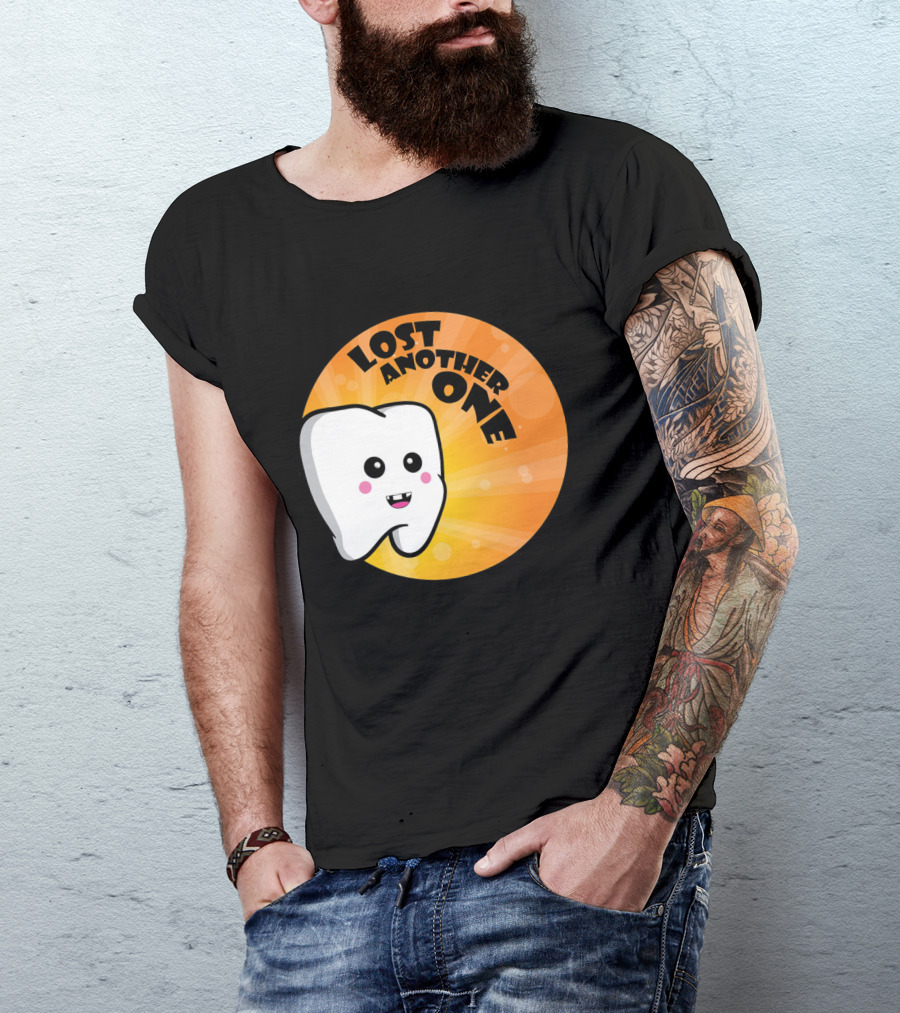 Lost Another One Teeth Cartoon T-Shirt