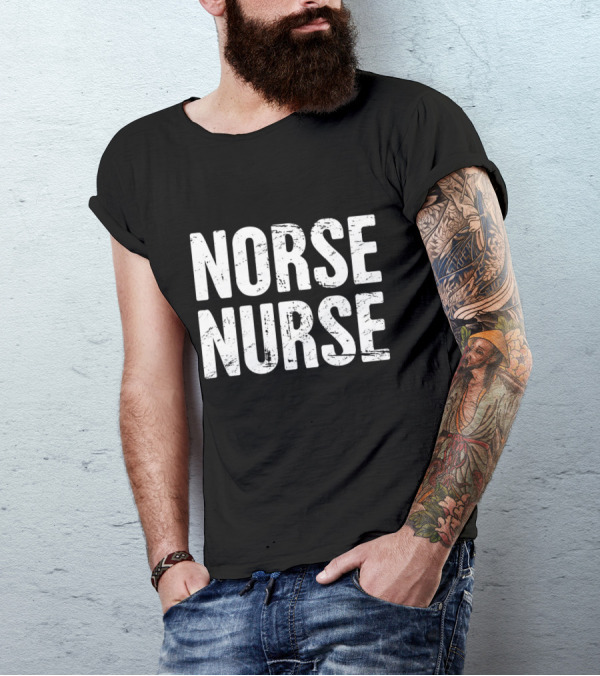 Norse Nurse Viking Heritage Healthcare T-Shirt