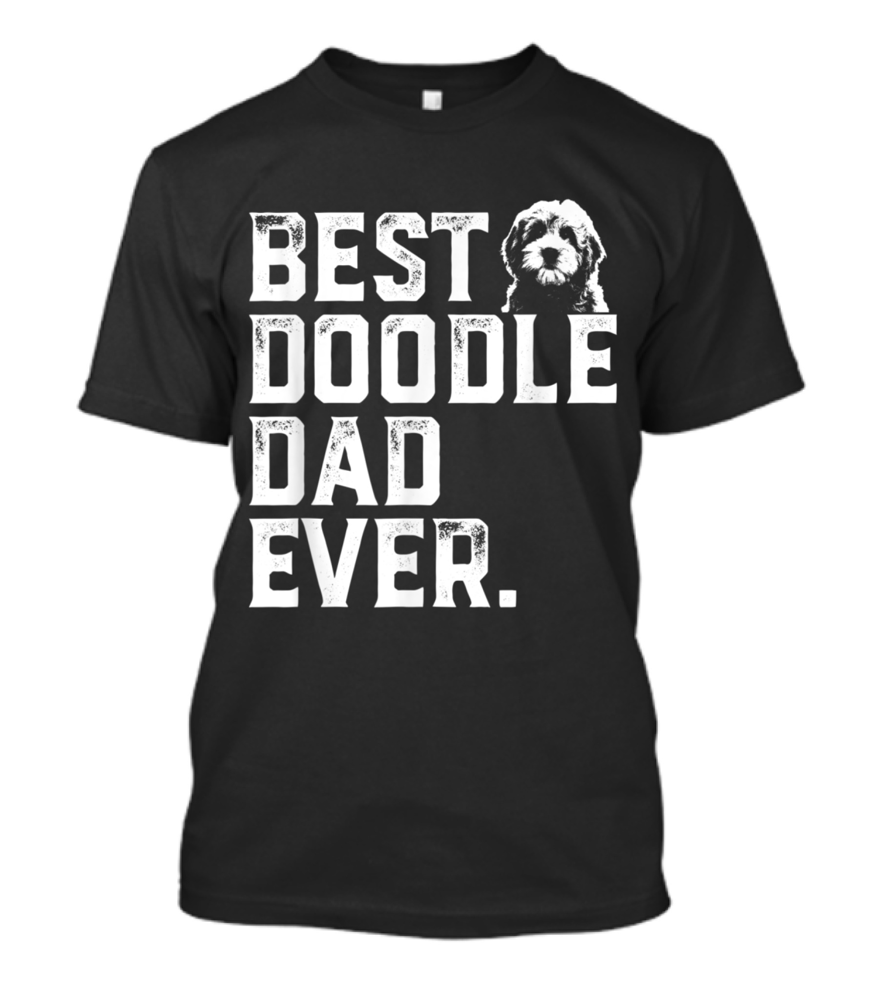 Best Doodle Dad Ever Mens Goldendoodle Daddy T-Shirt