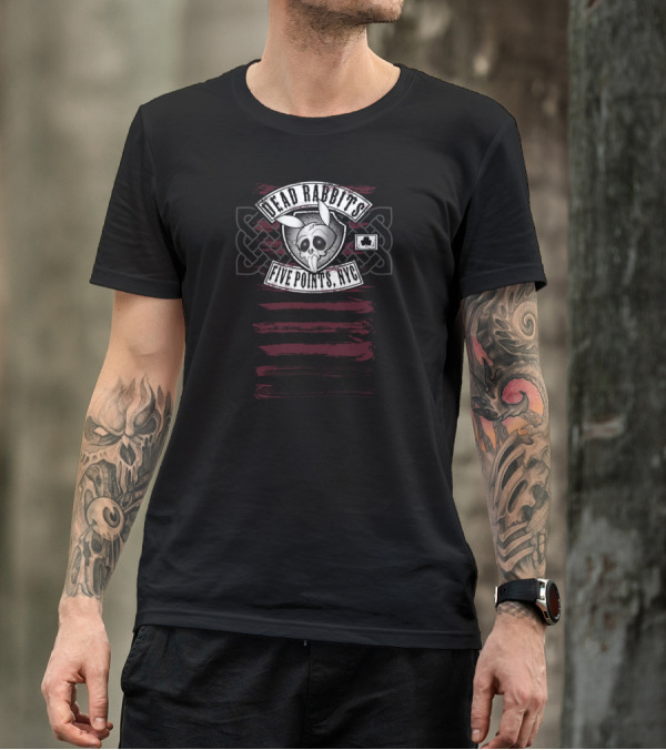Dead Rabbits Five Points NYC Vintage Biker T-Shirt