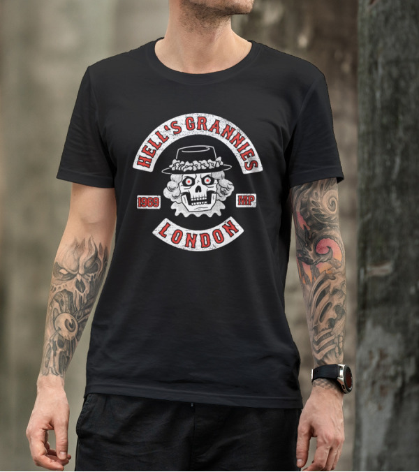 HELL'S GRANNIES 1969 MP LONDON T-Shirt