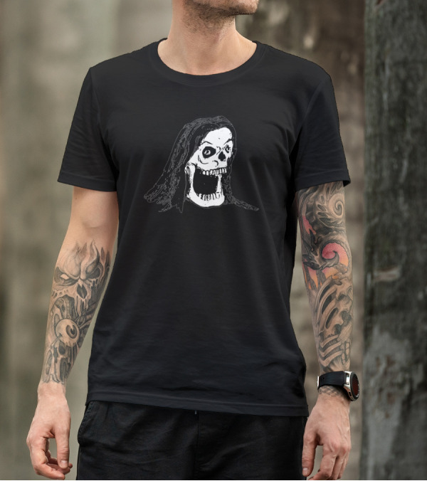Laughing Skull Iconic Spooky T-Shirt