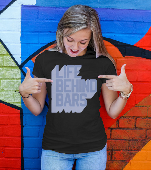 Life Behind Bars Bicycle Handlebar Lifestyle T-Shirt