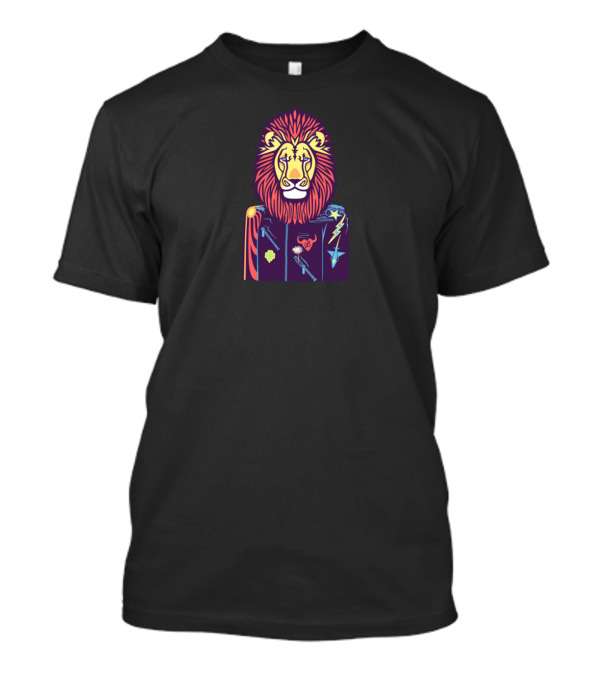 Lion Boss Regal Emblem Jacket T-Shirt