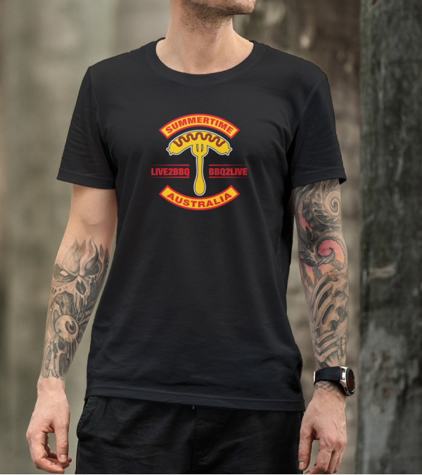 SUMMERTIME LIVE2BBQ BBQ2LIVE AUSTRALIA T-Shirt