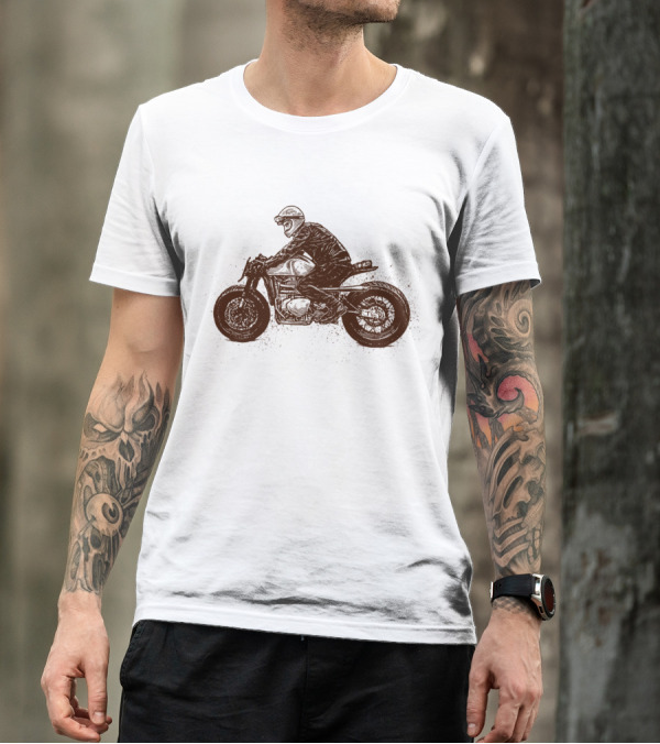 Ready For Adventure Brrrmm Motorcycle Rider T-Shirt