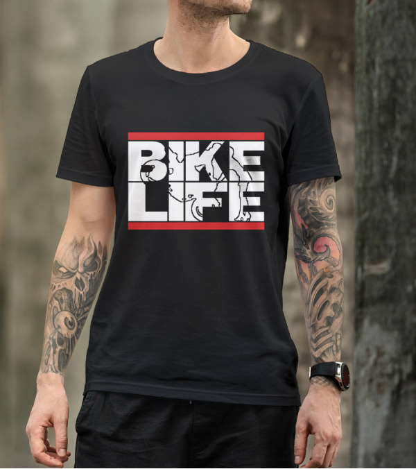 Bike Life Ride Block T-Shirt