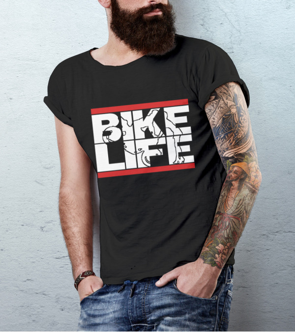 Bike Life Ride Block T-Shirt