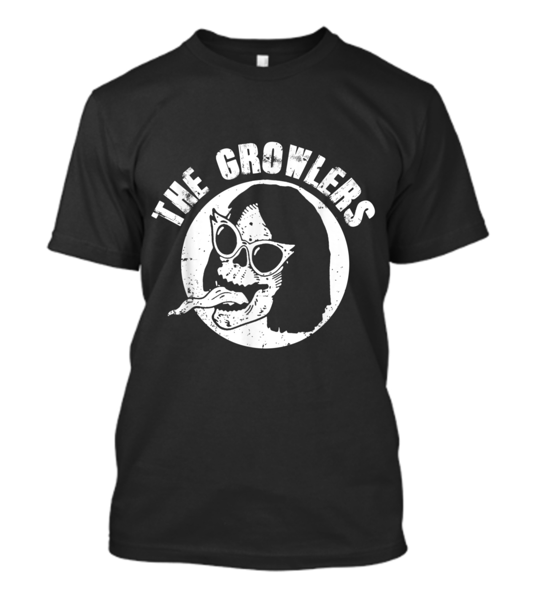 The Growlers Pop Music Skull With Sunglasses T-Shirt