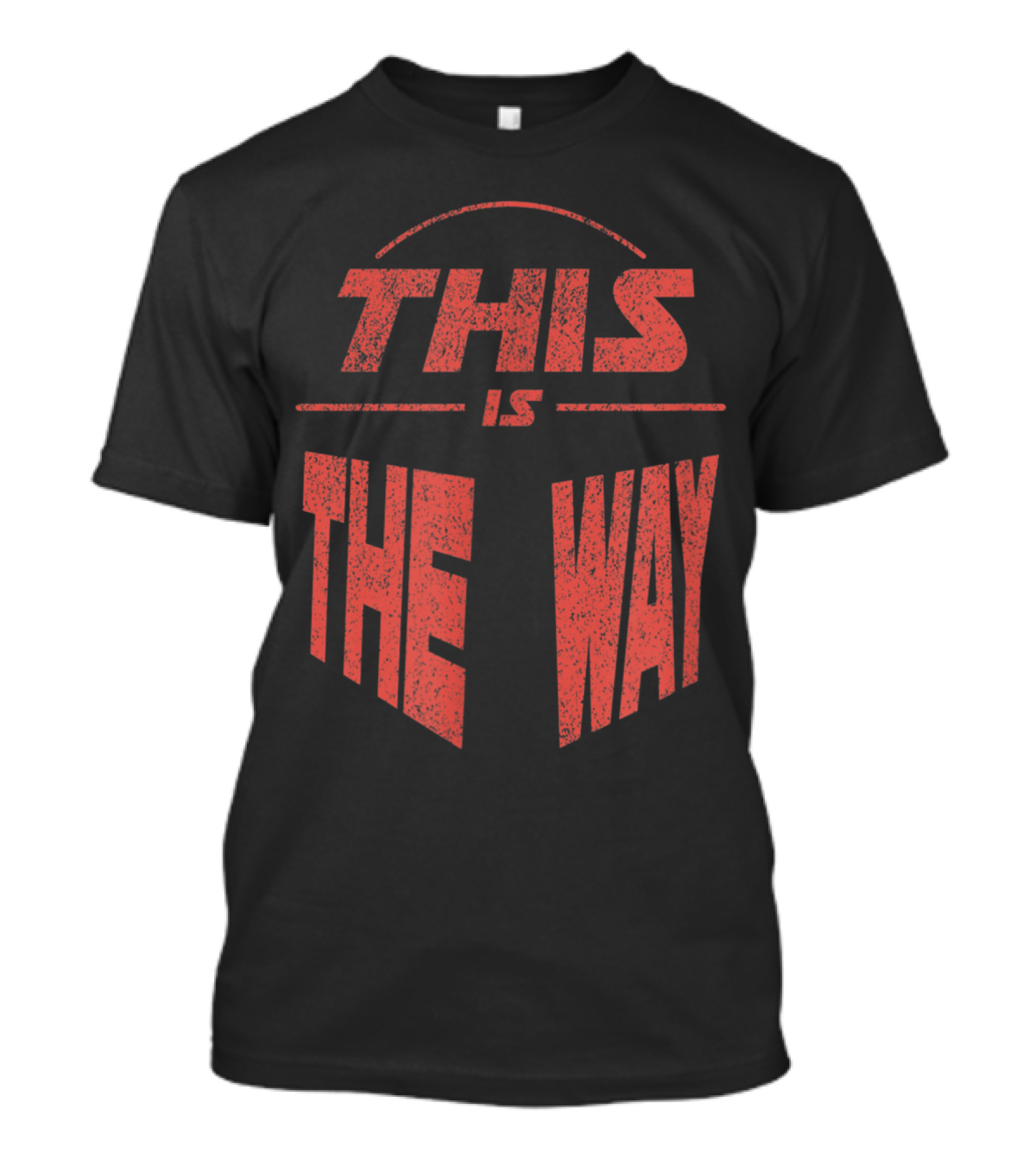 This Is The Way Helmet Red Sand T-Shirt