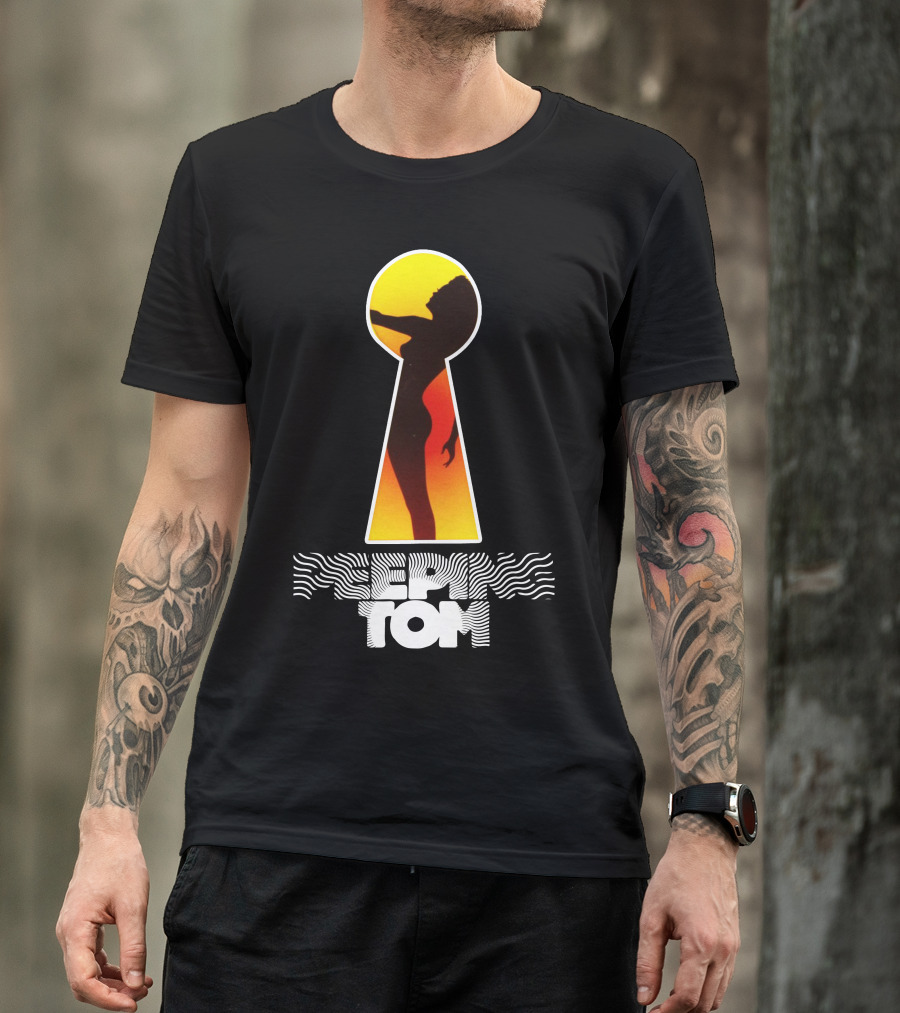 Peeping Tom 2006 Keyhole Silhouette Sunset T-Shirt