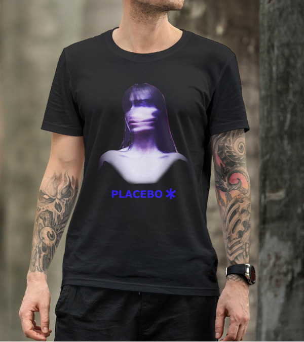 PLACEBO Purple Blur Girl T-Shirt