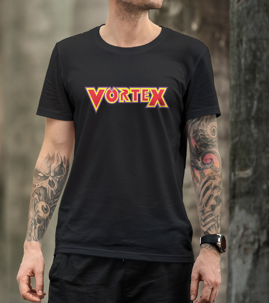 Vortex Roller Coaster Logo Theme Park Classic T-Shirt
