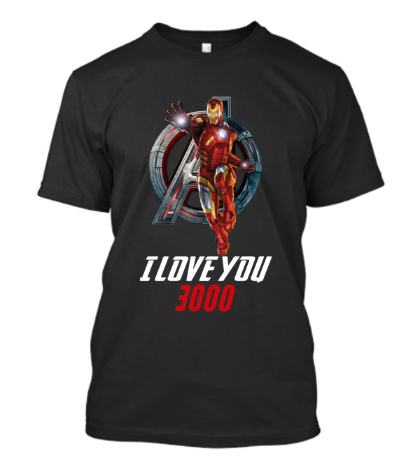 Avengers Iron Man I Love You 3000 Iconic Endgame T-Shirt