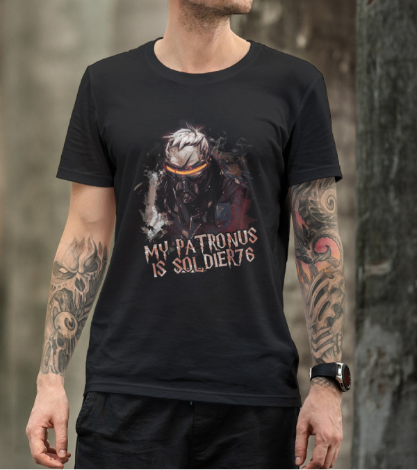 Game Overwatch Soldier76 My Patronus Is Soldier76 T-Shirt