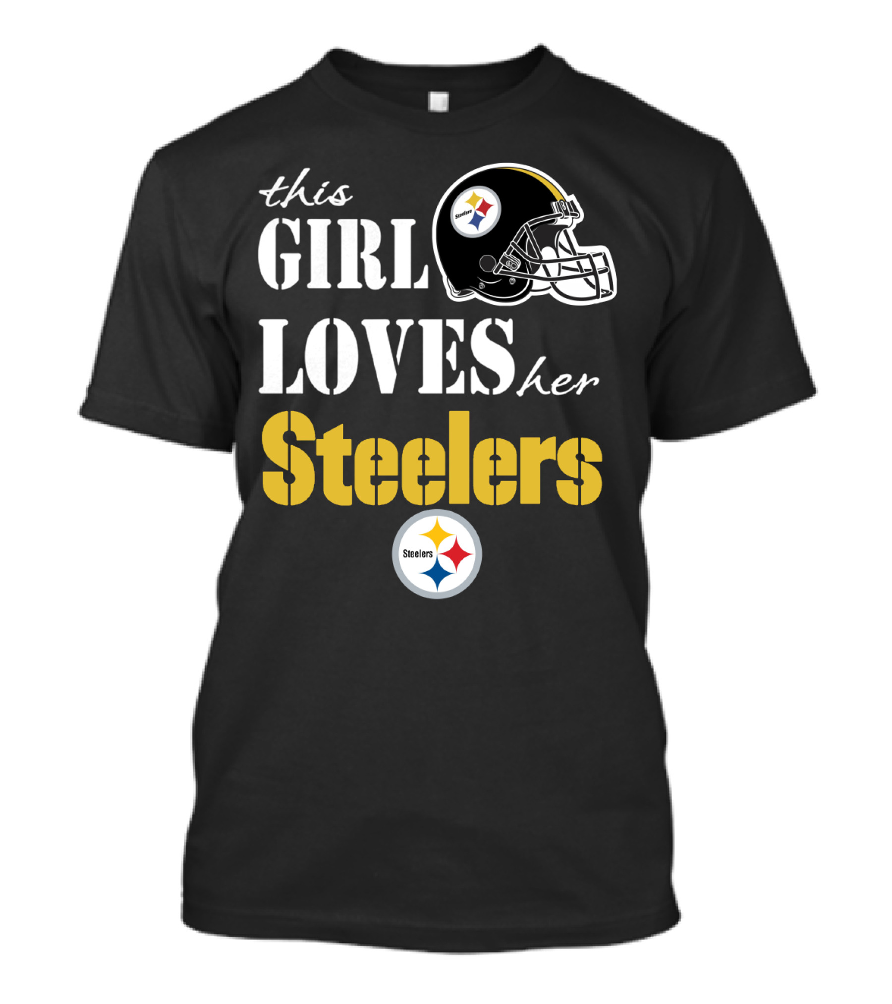 This Girl Loves Her Steelers T-Shirt