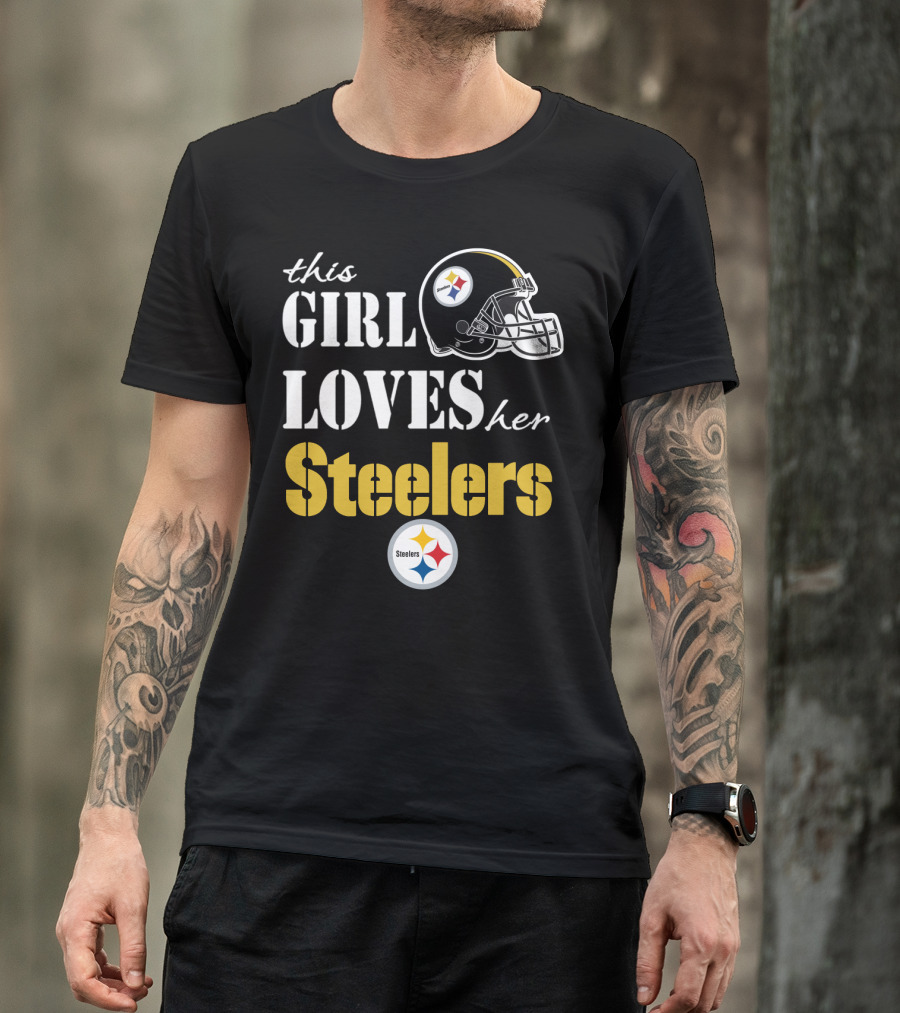 This Girl Loves Her Steelers T-Shirt