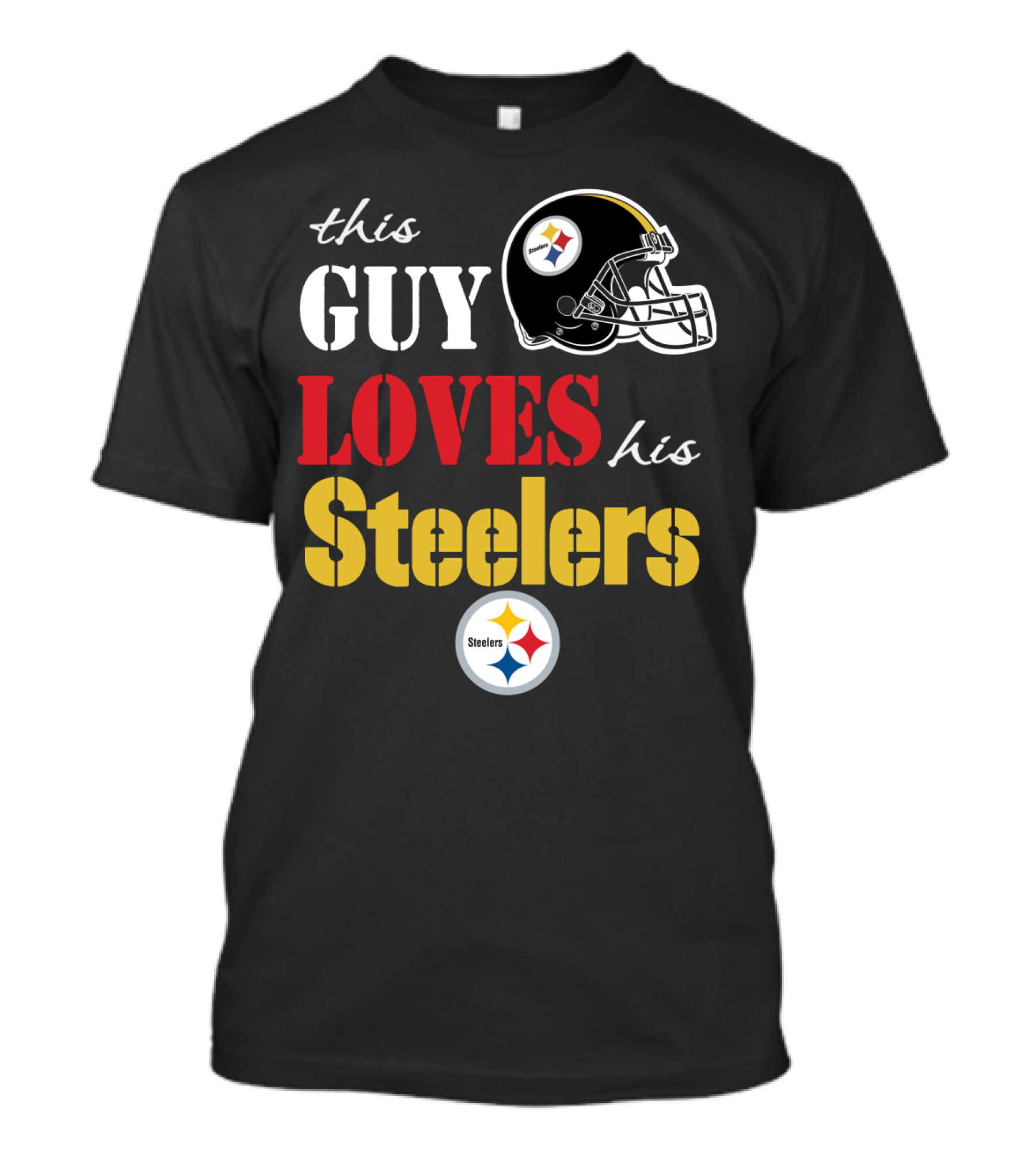 This Guy Loves His Steelers T-Shirt