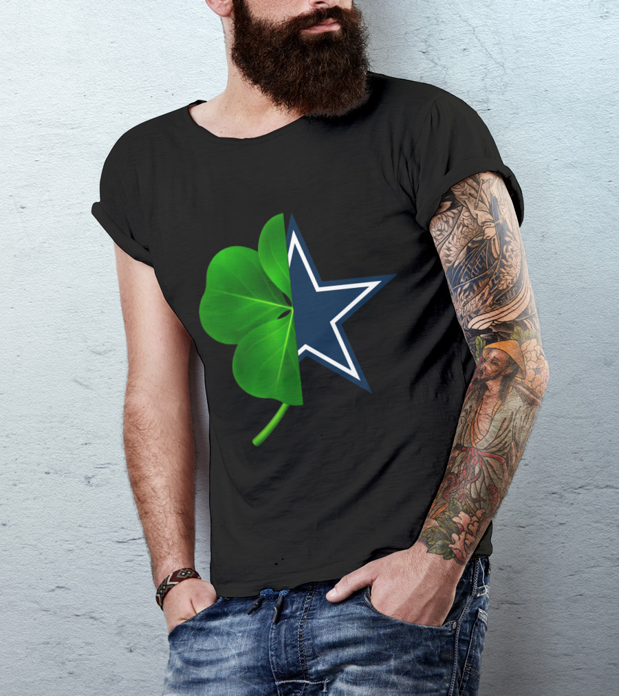 Dallas Cowboys Clover Star Fusion T-Shirt