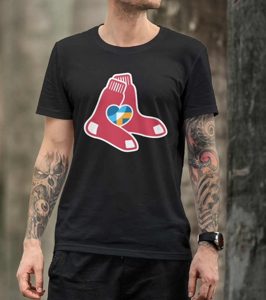 Red Sox Foundation Heart T-Shirt