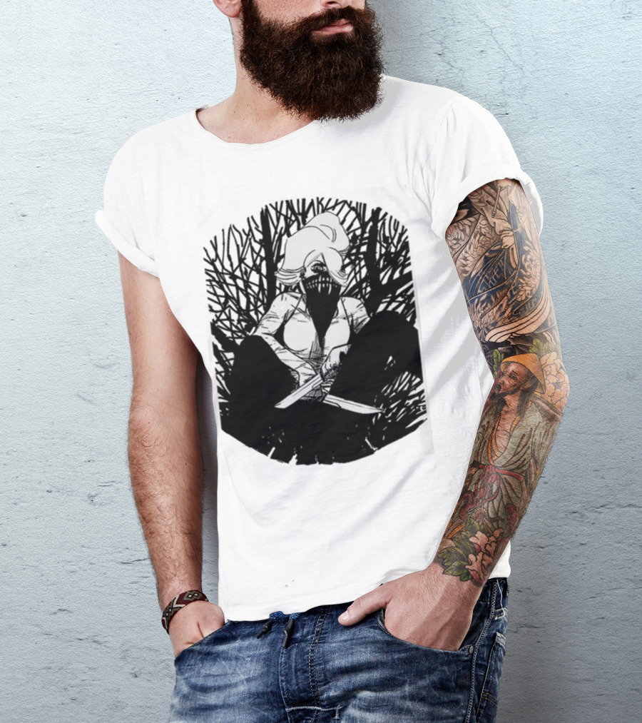 Something Is Killing The Woods Warrior T-Shirt