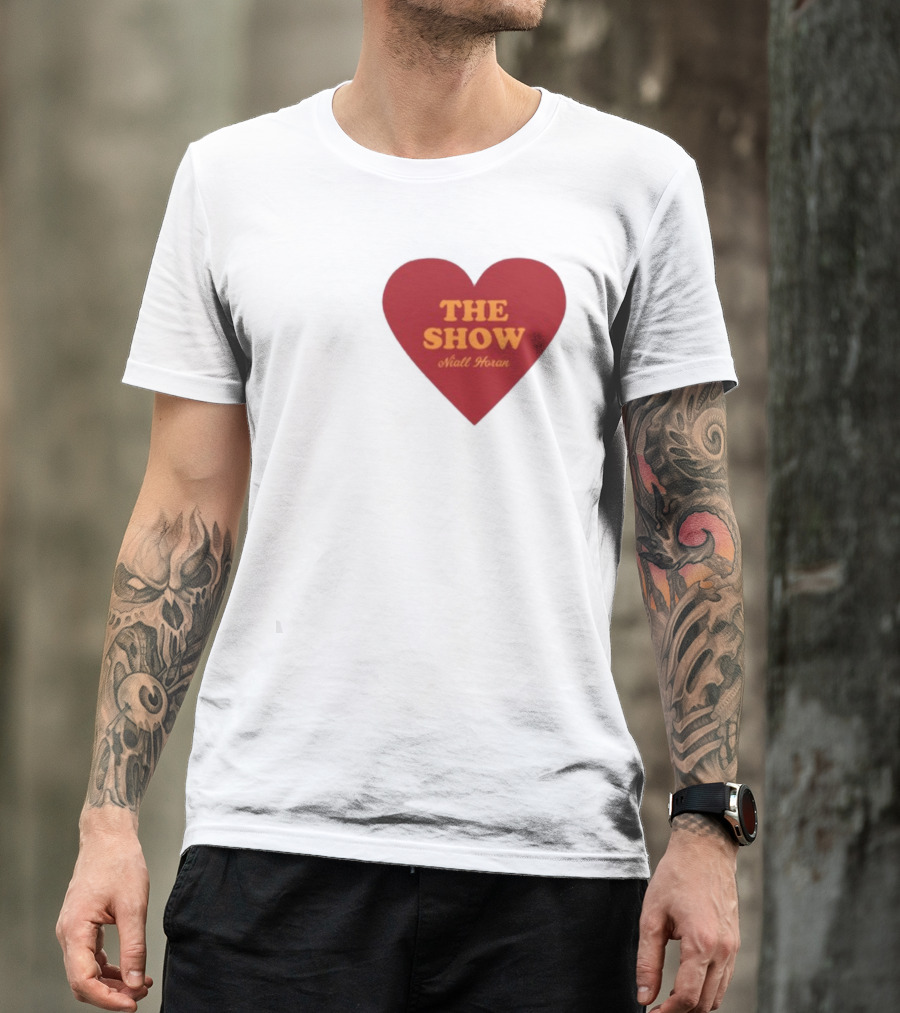 The Show Heart Niall Horan Hello Lovers Collaboration T-Shirt