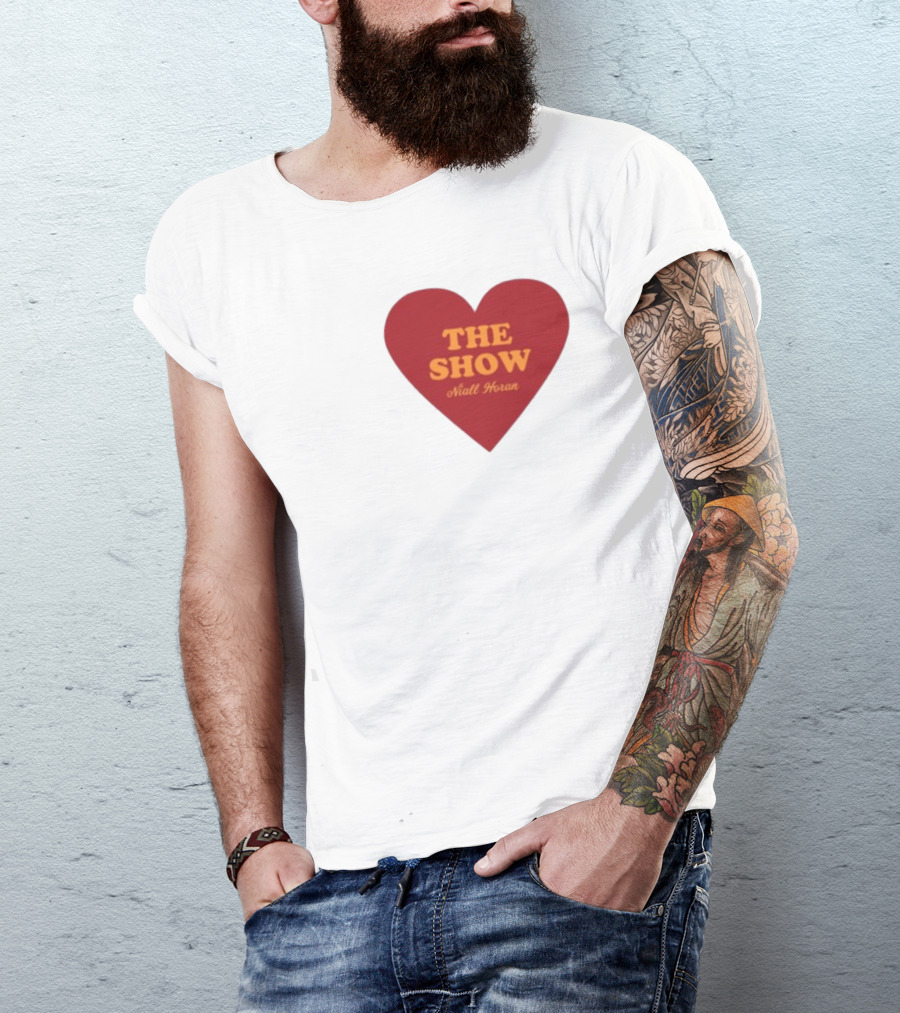 The Show Heart Niall Horan Hello Lovers Collaboration T-Shirt